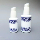 Luxury Empty 15ml 30ml Glass Face Oil Serum Bottle Packaging Cosmetic Pump Bottle