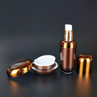 Luxury Skincare Plastic Acrylic Lotion Spray Pump Bottles / Cosmetic Jar Containers