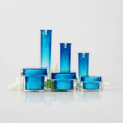 PP Plastic Sealing Blue Cosmetic Cream Containers Packaging 20g