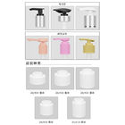 Various sizes White Hand Washing  Plastic Screw Lotion Pump